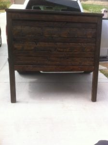 DIY Wooden Headboard