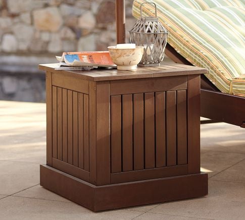 Pottery Barn Chesapeake Umbrella Stand umbrella side table