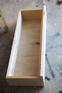 wooden drawer