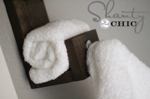 rolled hand towel