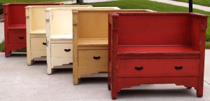 Vintage Entry Bench