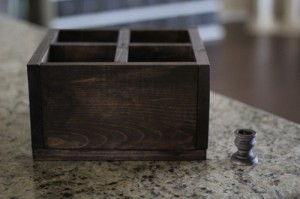 staining wood