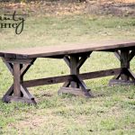 farmhouse bench