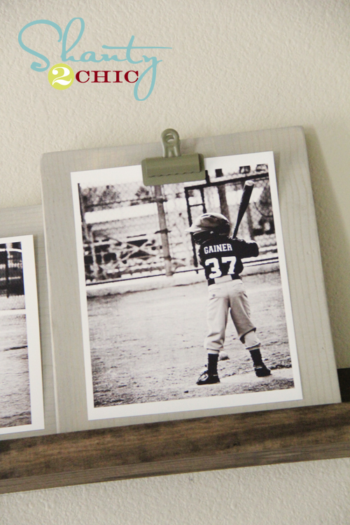Clipboard Inspired Photo Displays