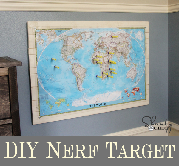 Nerf Guns Target Board ~ DIY