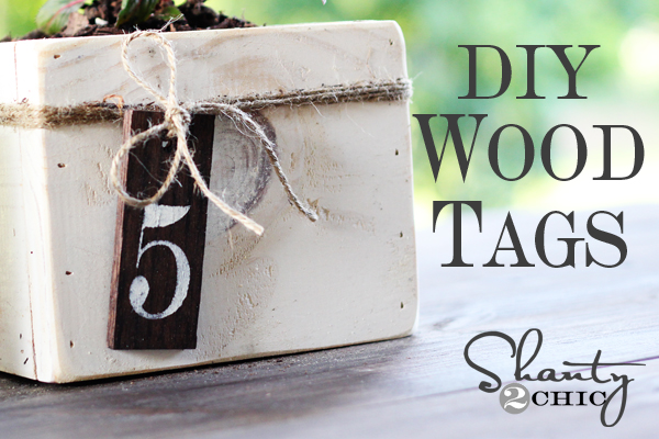Wood Tags ~ DIY