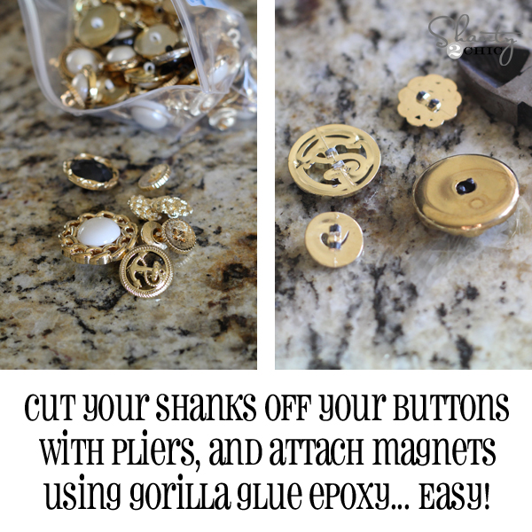 button magnets diy