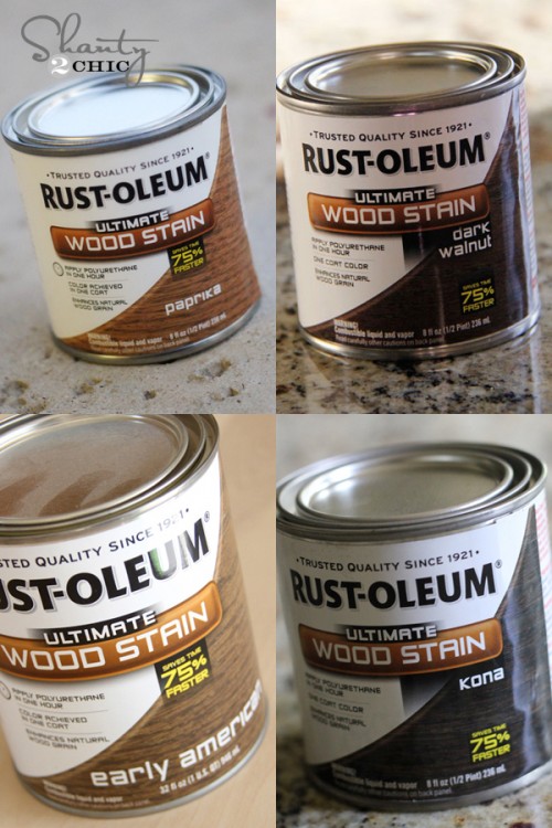 RustOleum Wood Stains