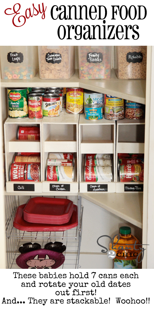 Canned Food Organizers Pin