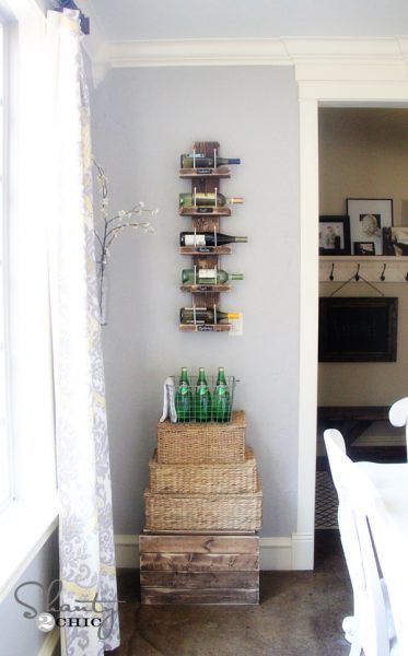 Wine Rack - DIY - Shanty 2 Chic