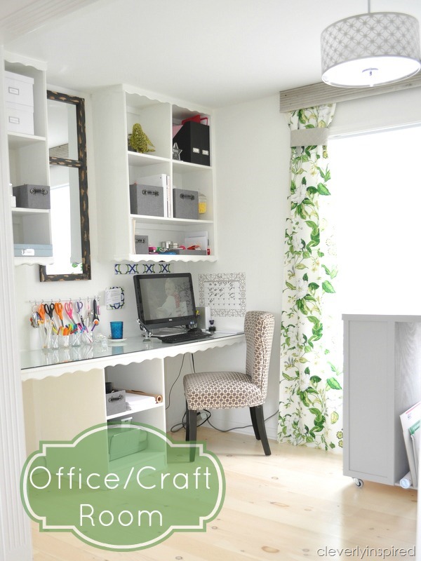 Office Makeover and More! Cleverly Inspired