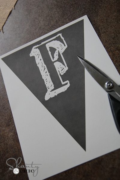 Free Printable Chalkboard Banner Letters! - Shanty 2 Chic