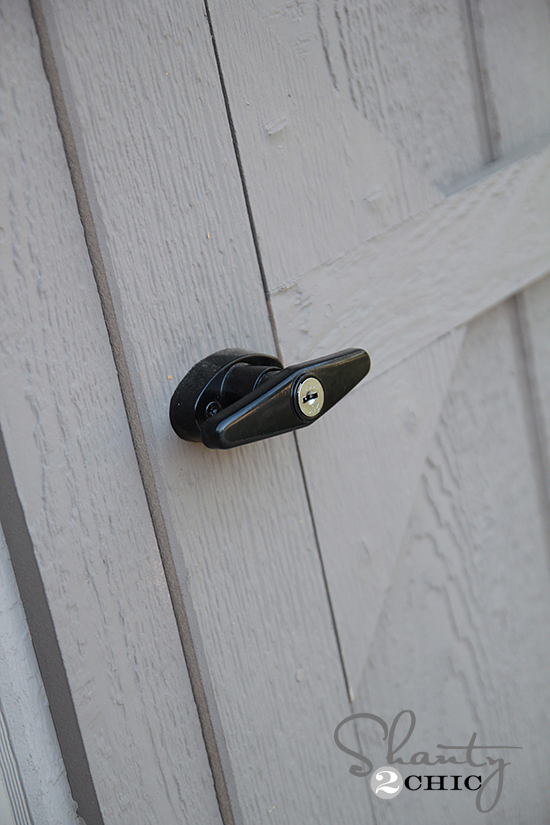 Lock for Storage Shed