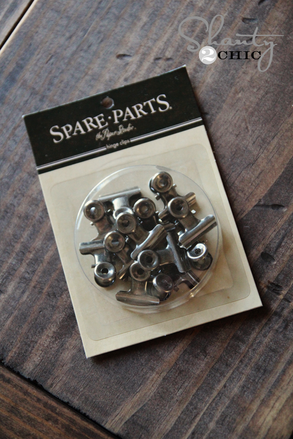 Metal Clips from Hobby Lobby