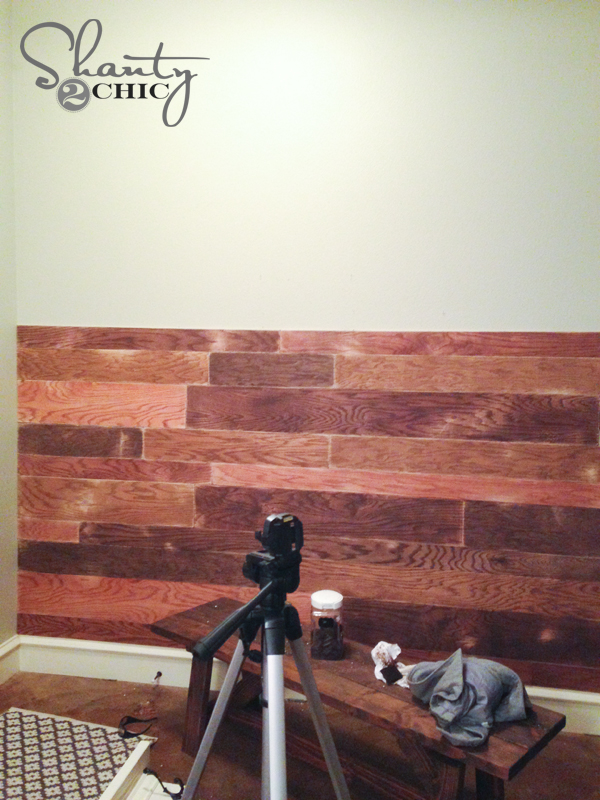 Plank Wall DIY How to