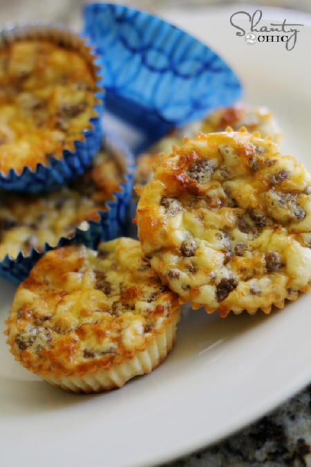 Sausage Egg and Cheese Breakfast Muffins