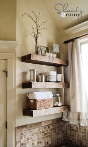 Easy DIY Floating Shelves - Floating Shelf Tutorial Video &amp; Free Plans