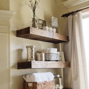 Easy DIY Floating Shelves - Floating Shelf Tutorial Video &amp; Free Plans