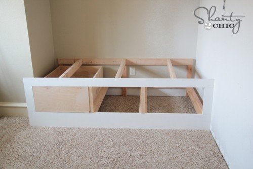 Built in day bed how to