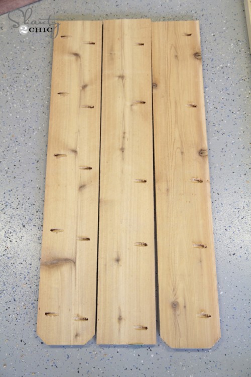 wood for planter box bench