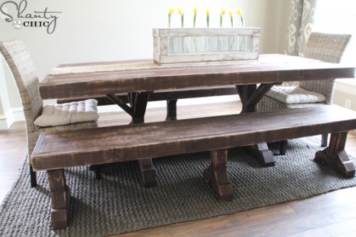 DIY-Dining-Table-and-Benches