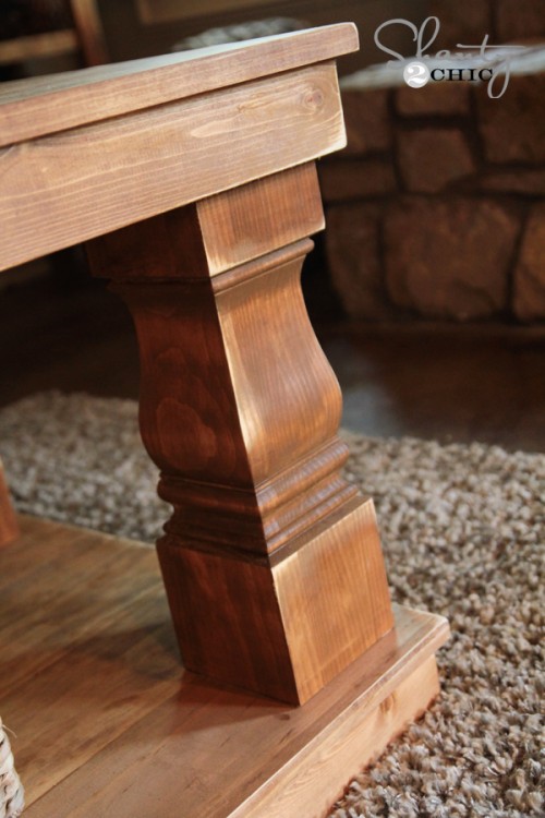 Wood Coffee Table Legs