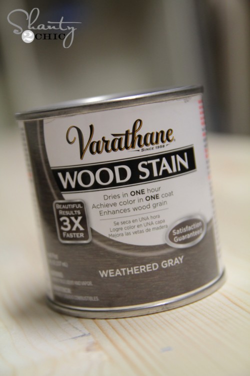 Weathered Gray Wood Stain