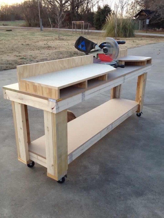 Miter Saw Workbench