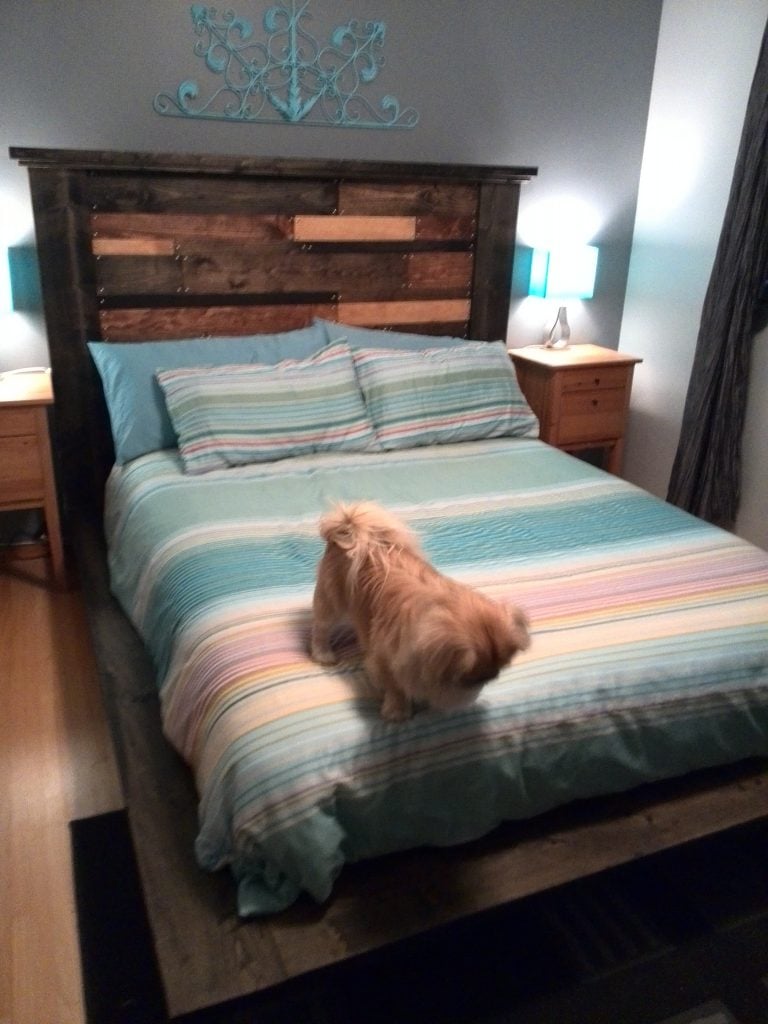 Platform bed frame - Shanty 2 Chic