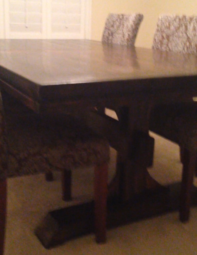 My Double Pedestal Table