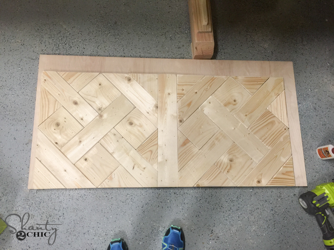 patterned table top tutorial