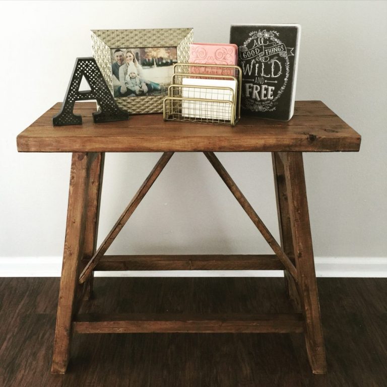 Truss end table
