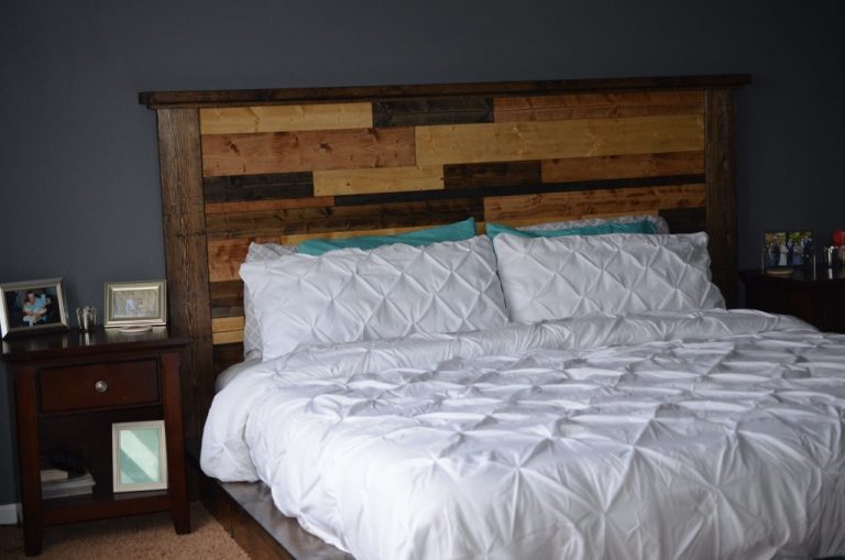 Master Suite Headboard and Bed Frame