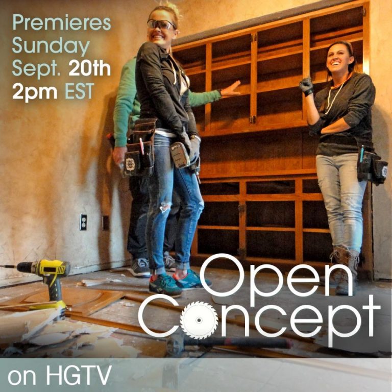 Open Concept on HGTV!