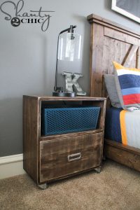 Diy Nightstand On Wheels Shanty 2 Chic