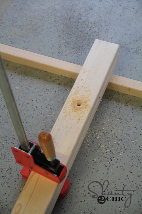 holes for dowels