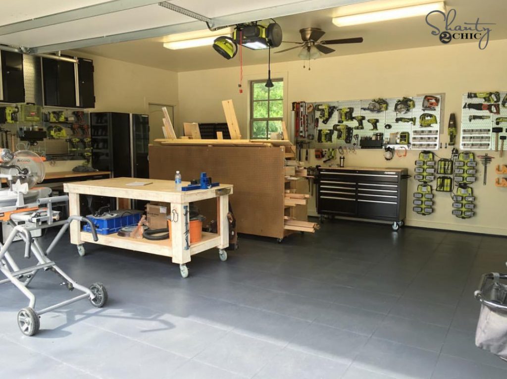 Garage Floor Tiles Shanty2Chic