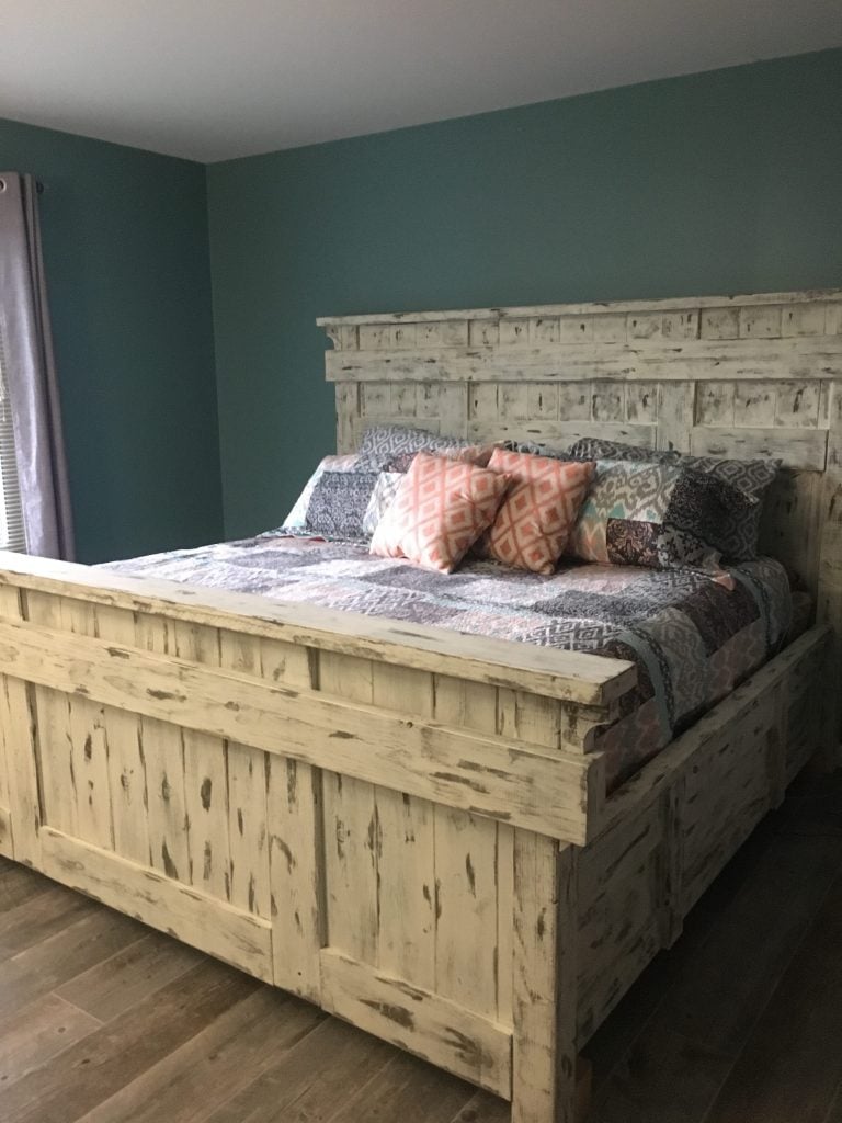 king size bed - Shanty 2 Chic