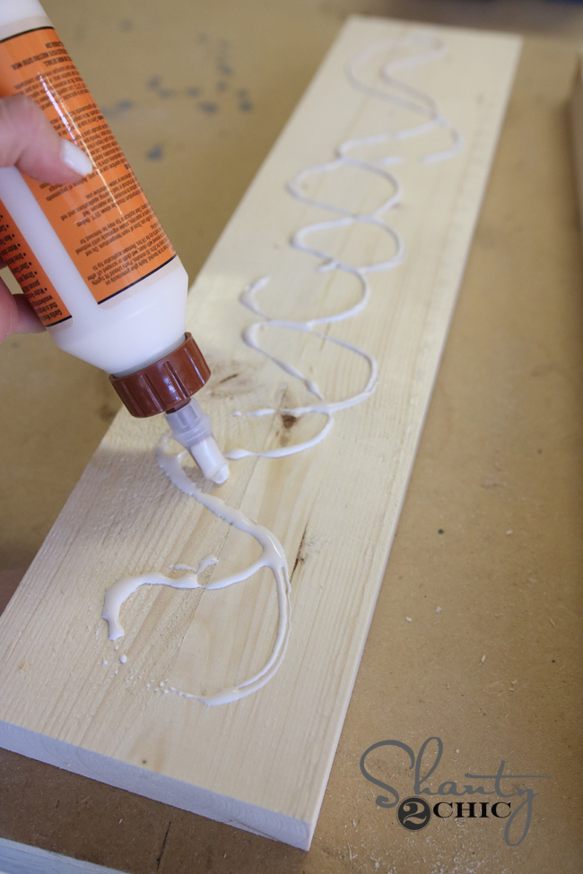 add wood glue to laminate