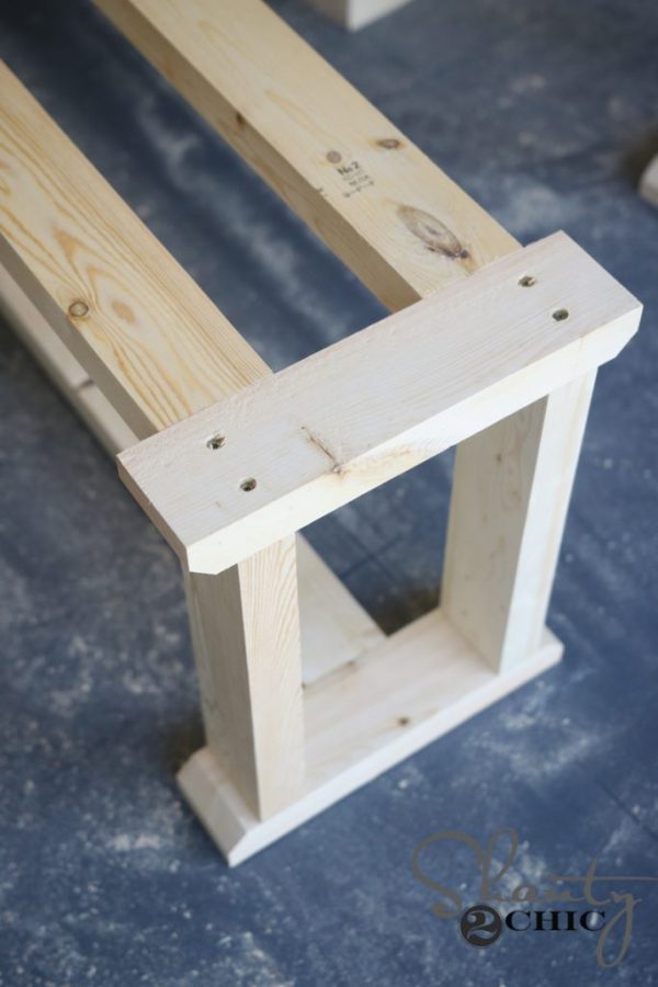 DIY Farmhouse Dining Bench Plans and Tutorial Shanty 2 Chic