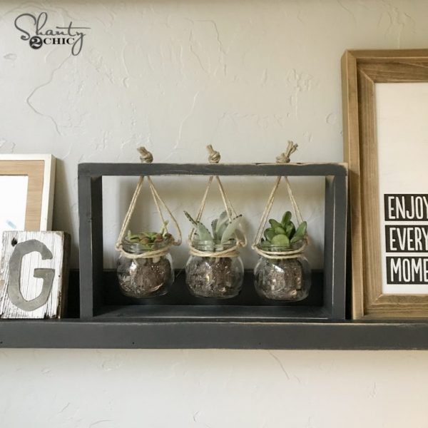 10 Diy Succulent Frame Shanty 2 Chic