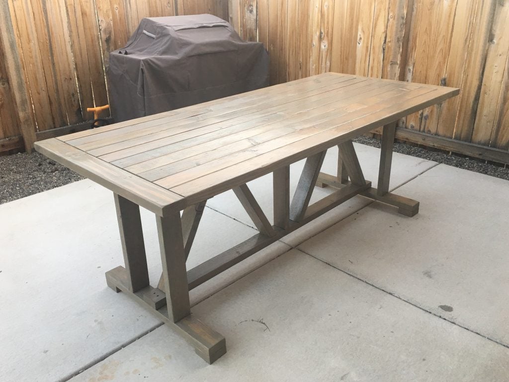 Outdoor Dining Table Shanty 2 Chic