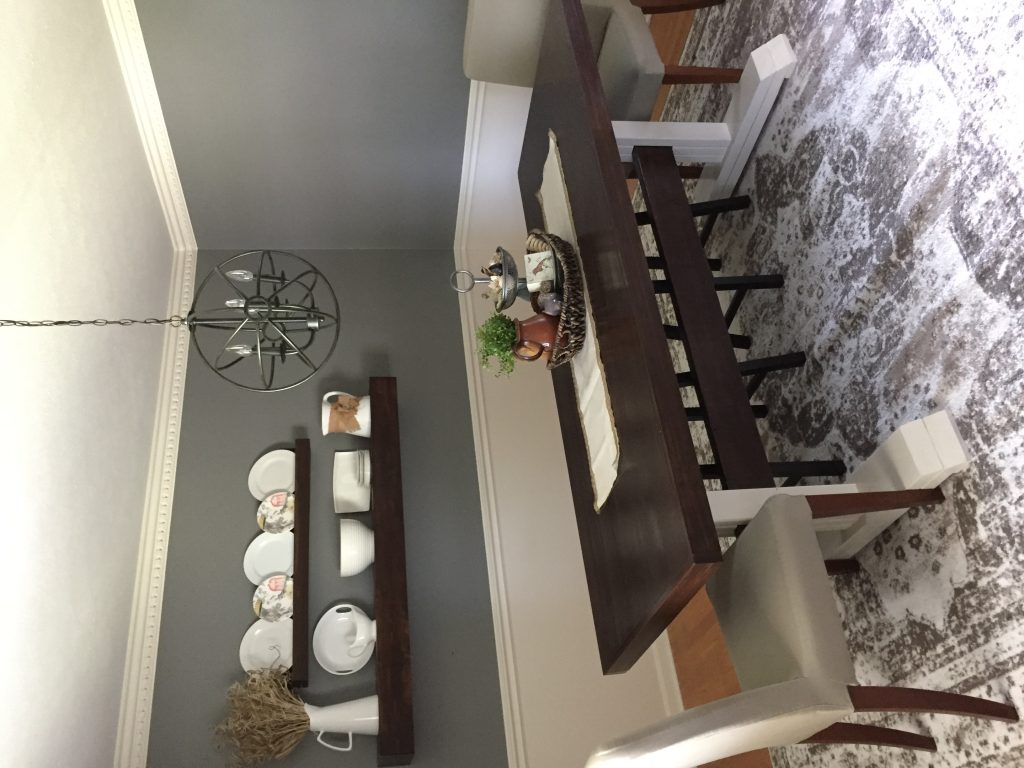 Dining Room Redo Part 2-Simple Farmhouse Table - Shanty 2 Chic