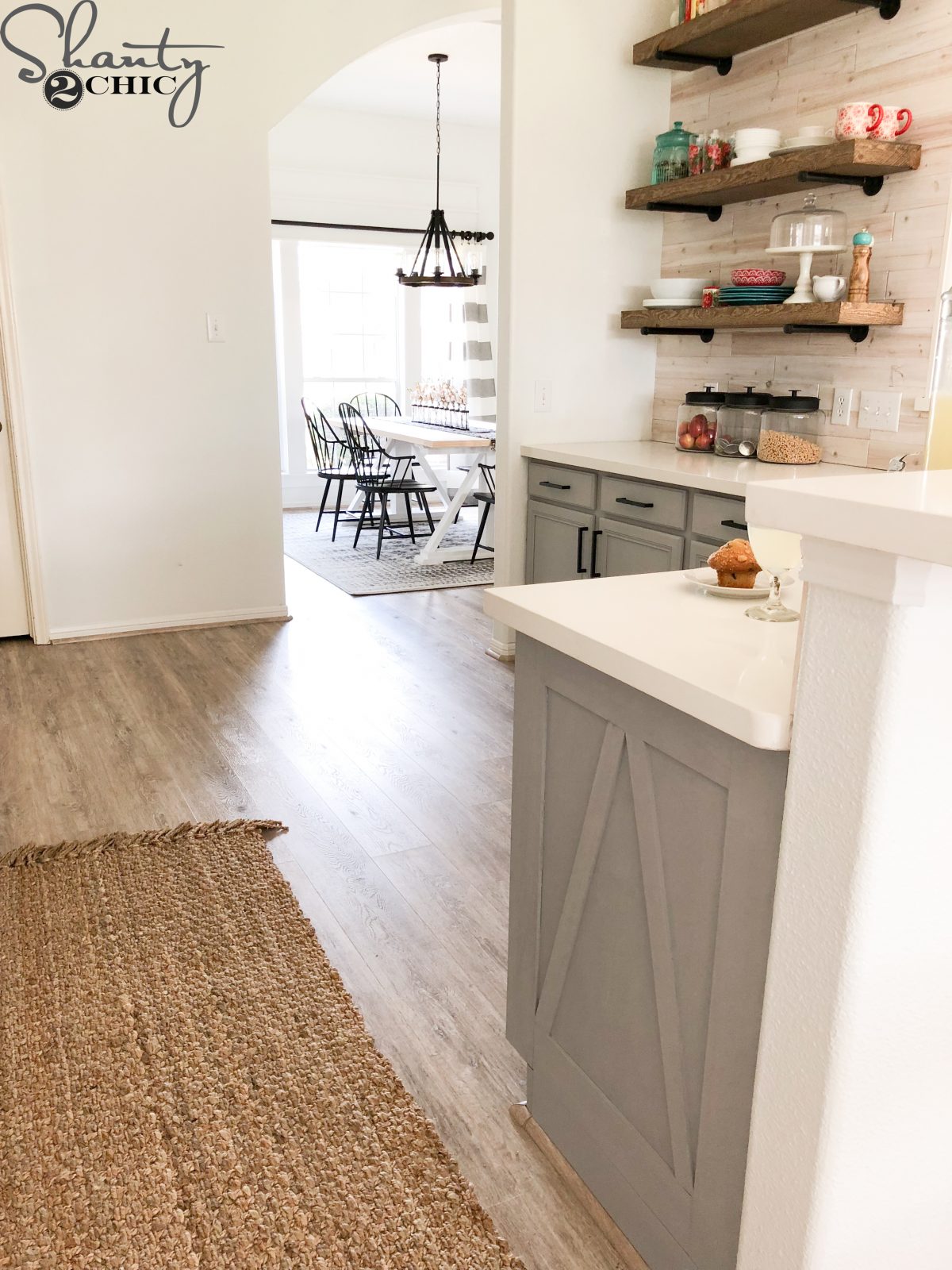 How to Make Builder Grade Look Custom Shanty 2 Chic