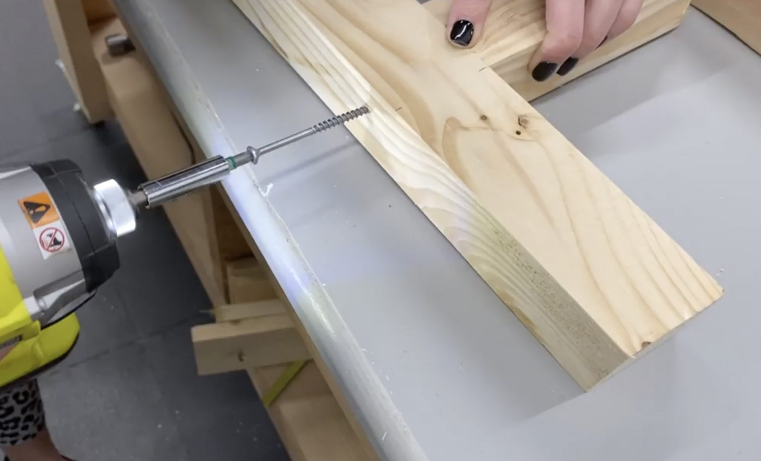 DIY Angled Console Table - Shanty 2 Chic