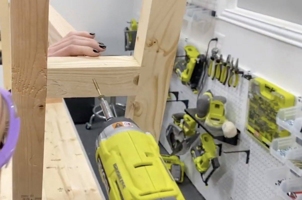 DIY Angled Console Table - Shanty 2 Chic