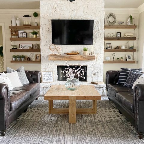 How to Build a DIY Square Coffee Table - Shanty 2 Chic