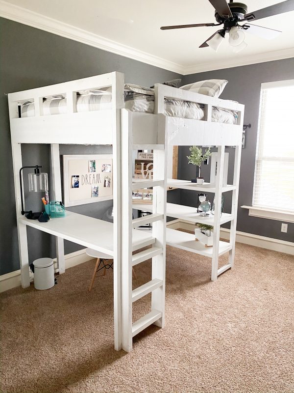 DIY Loft Bed Part 2 Shanty 2 Chic