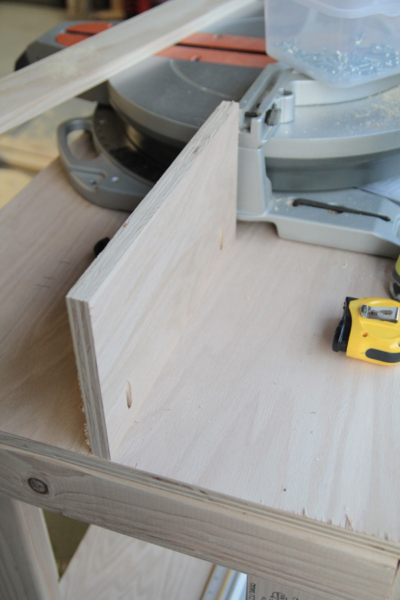 How To Build a Miter Saw Stand - Shanty 2 Chic