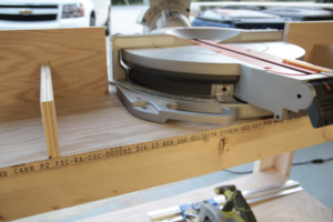 How To Build a Miter Saw Stand - Shanty 2 Chic